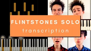 The Flintstones Solo by Jacob Collier (at 35% speed)