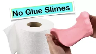 Testing Paper Slime Recipe!!🤓No Glue No Borax Slime