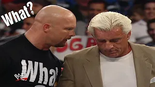 Stone Cold Confronts Ric Flair After Backlash What? 4/22/2002