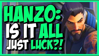 Is HANZO just ALL LUCK?! | Overwatch 2 Gameplay  #Overwatch2 #OW2 #Hanzo