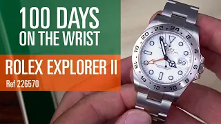 Rolex Explorer II - 100 days on the wrist