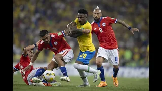 BRASIL 4-0 CHILE / Fecha 17 / Eliminatorias Sudamericanas - Qatar 2022