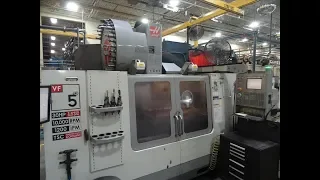 Haas VF-5B/40 CNC Vertical Machining Center w/ Midaco Pallet Changer