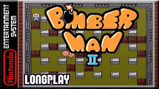 Bomberman 2 - Full Game 100% Walkthrough | Longplay - NES