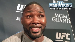 Rumble Johnson Advises Alexander Gustafsson to 'Speak Swedish'