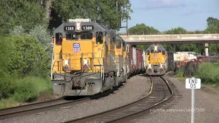 EMD power on the Union Pacific -Y-SPMP Transfer in the Twin Cities-