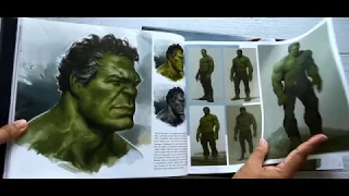 Avengers: Endgame - The Art of the Movie  Book Flip Through