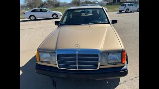 SOLD: 1987 Mercedes-Benz 260E – Can you say Classic Luxury? – with Kent Otott