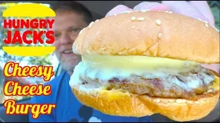 Hungry Jacks Cheesy Cheese Burger Review - Greg's Kitchen