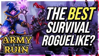 BECOME THE BULLET HELL! This Fantastic Auto Shooter Roguelite Is WORTH It | Army of Ruin Gameplay