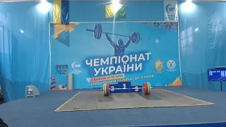 Чемпіонат України з важкої атлетики серед юнаків та дівчат до 13 років. 12.10.2020