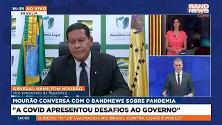 Entrevista: Hamilton Mourão, vice-presidente