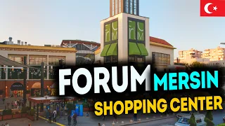 The biggest mall in Mersin. Forum AVM Mersin Turkey 2022 [ENG SUB]