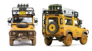 1/10 Scale Rc Land Rover D90 & D110 / Off Road / Camel Trophy