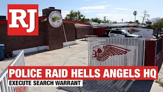 Police raid Hells Angels’ headquarters in Las Vegas