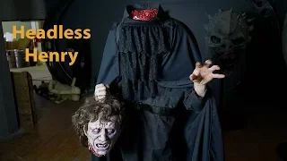 Headless Henry Costume with Cut Off Head Prop