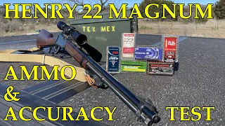 Henry 22 Mag Accuracy Test