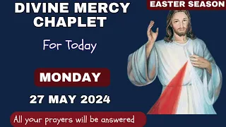 Chaplet of divine mercy for Today Monday 27 MAY 2024 ||Daily Divine Mercy Chaplet