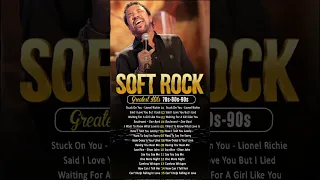 Lionel Richie ,Phil Collins, Air Supply, Bee Gees, Chicago, Rod Stewart   Best Soft Rock 70s,80s,90s