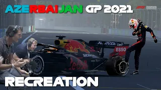 Recreating the 2021 Azerbaijan GP on the F1 2021 Game