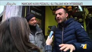 Mancano i pizzaioli. Gli italiani non interessati