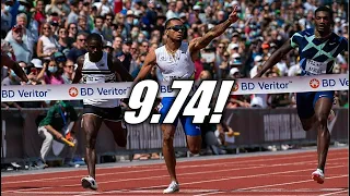 UNREAL! Andre De Grasse DROPS EPIC 9.74 100 Meter Time In Prefontaine Classic!