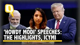 ‘Howdy Modi’: Key Highlights of PM Modi & Trump’s Speeches, ICYMI | The Quint