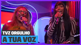 Liniker e Majur cantam 'A Tua Voz' (Gloria Groove) | TVZ Orgulho | Música Multishow