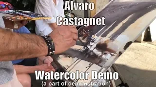 ALVARO CASTAGNET WATERCOLOR DEMO (a part of Watercolour Course) 03
