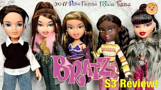 Bratz Series 3 Full Set Review! Felicia, Tiana, Fianna, Dana, + Koby Reproduction Dolls