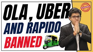 Ola, Uber and Rapido banned 😱 #shorts #iafkshorts