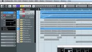 Yamaha MX49 midi sound demo in Cubase AI 6 (Glider Rider)