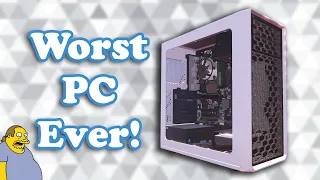 Building the WORST PC possible in PC building Simulator...