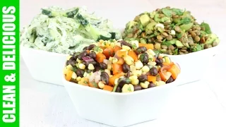 3 Tasty Summer Salad Recipes - C&D collaboration with Mind over Munch!