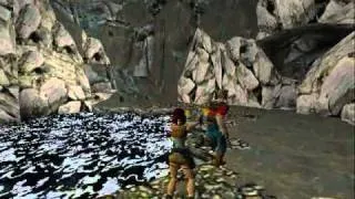 Tomb Raider 1 Glitched Speedrun Tomb of Qualopec 0:58