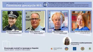 Панельна дискусія №3: Громадські консультативні групи