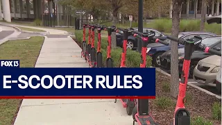 City of Tampa has new rules for e-scooters