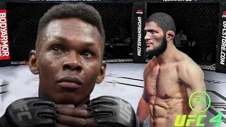 UFC4 Khabib vs Israel Adesanya UFC 4 - Epic Fighting