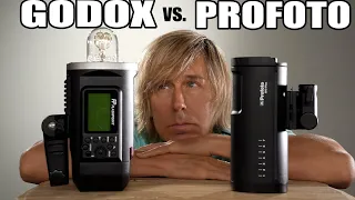 Godox AD600 vs Profoto B10 Plus OCF flash