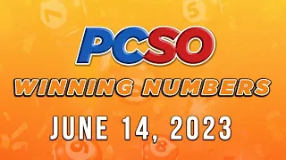 P29M Jackpot Grand Lotto 6/55, 2D, 3D, 4D, and Megalotto 6/45 | June 14, 2023