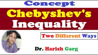 Proof of the Chebyshev's Inequality in 3 lines| Two different Proofs