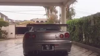 R34 GTR Nismo Spec Pro Exhaust