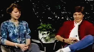 Jason and Justine Bateman Interview from 1985