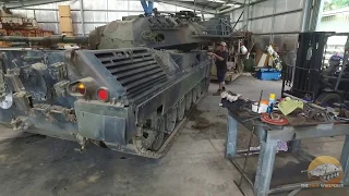 Leopard Tank Start up