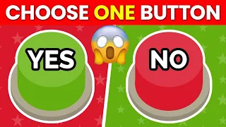 Choose One Button! 😱 YES or NO Challenge 🟢🔴 | Quiz Master