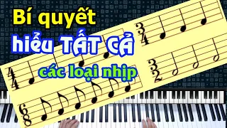 🎹Giải mã nhịp 2/4 - 4/4 - 3/4 - 3/6 - 3/8 trong âm nhạc có ý nghĩa gì?