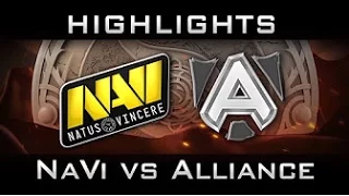 Na'Vi vs Alliance , TI6, Игра 1, Day 2, The international 6, Русские комментаторы