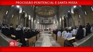 Papa Francisco - Procissão penitencial e Santa Missa 2019-03-06