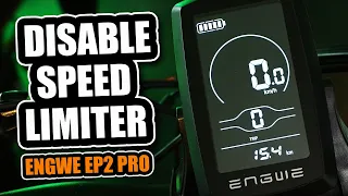 ENGWE EP2 PRO UNLOCK SPEED SETTINGS ON YL20C DISPLAY PLUS FULL SET UP GUIDE