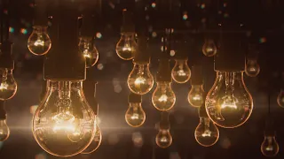 Light Bulb 3D Animation Background / FREE Download Video / No Copyright (Cinema 4D) Robo Video